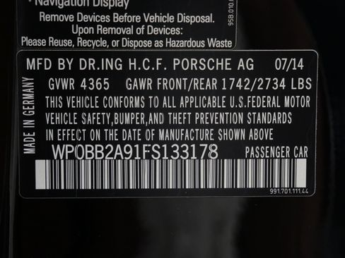 Used 2015 Porsche 911 Targa 4S AWD/4WD image 19