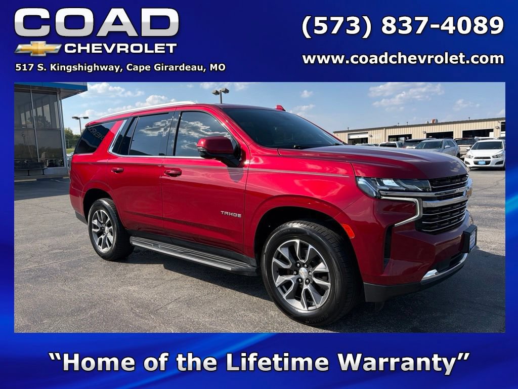 Used 2021 Chevrolet Tahoe LT w/ LT Signature Package AWD/4WD image 1
