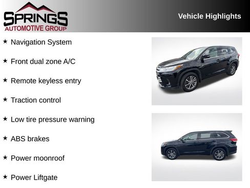 Used 2018 Toyota Highlander XLE AWD/4WD image 2