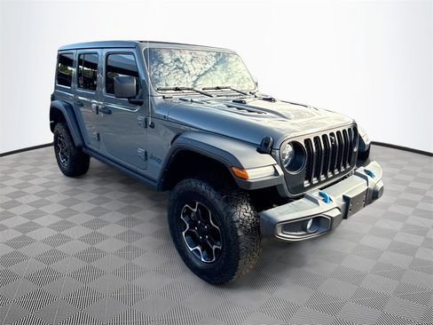 Used 2021 Jeep Wrangler Unlimited Rubicon 4xe w/ Safety Group image 4