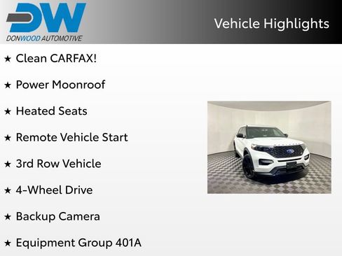 Used 2021 Ford Explorer ST w/ ST Street Pack AWD/4WD image 3