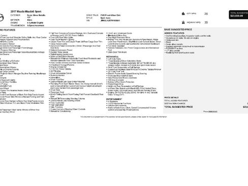 Used 2017 MAZDA MAZDA6 Sport image 9