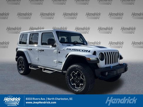 Used 2022 Jeep Wrangler Unlimited Rubicon 4xe w/ Steel Bumper Group image 1