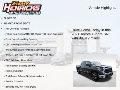 Used 2021 Toyota Tundra SR5