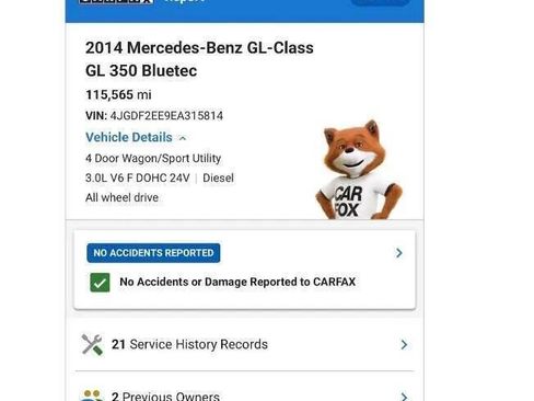 Used 2014 Mercedes-Benz GL 350 BlueTEC 4MATIC image 2