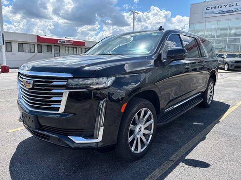 Used 2021 Cadillac Escalade ESV Premium Luxury Platinum AWD/4WD image 3