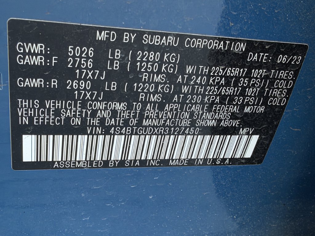 Used 2024 Subaru Outback Wilderness AWD/4WD image 30