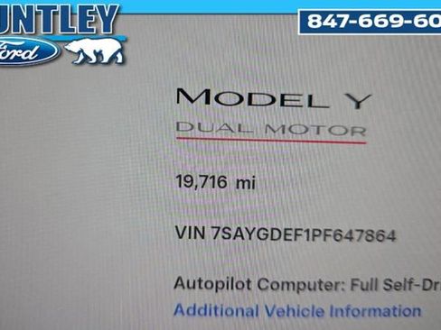 Used 2023 Tesla Model Y Performance image 9