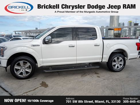 Used 2020 Ford F150 Platinum w/ Equipment Group 701A Luxury image 8