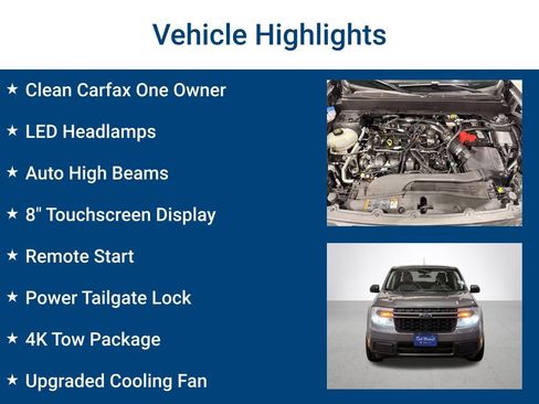 Used 2022 Ford Maverick XLT w/ Equipment Group 300A Standard image 3