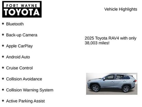 Used 2025 Toyota RAV4 XLE AWD/4WD image 7