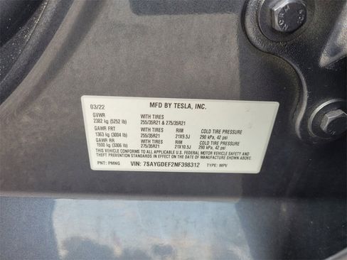 Used 2022 Tesla Model Y Performance image 21