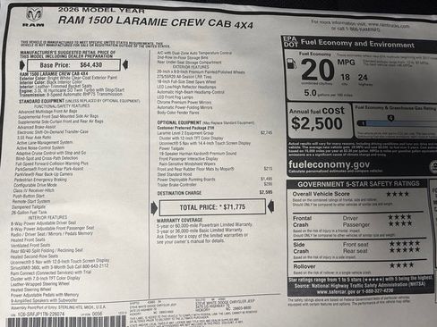 New 2026 RAM 1500 Laramie image 38