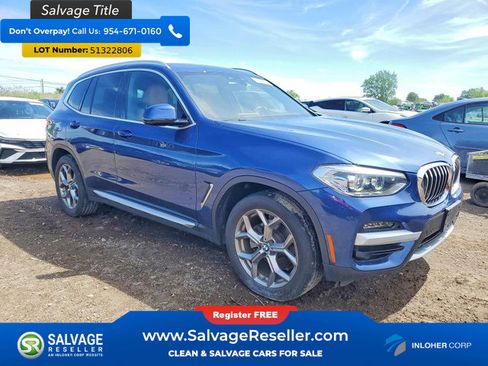 Used 2020 BMW X3 xDrive30i w/ Convenience Package AWD/4WD image 5