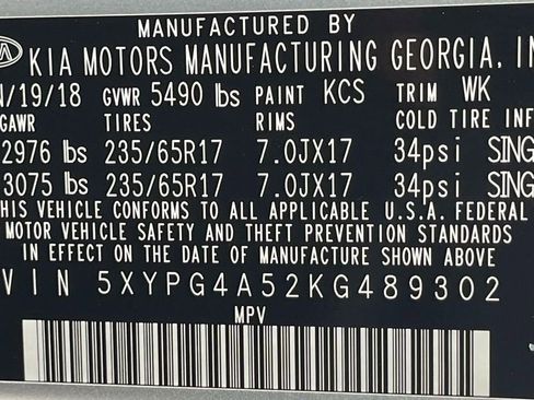 Used 2019 Kia Sorento LX image 38