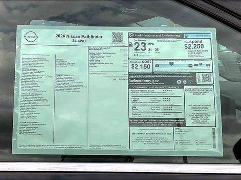 New 2026 Nissan Pathfinder SL image 13