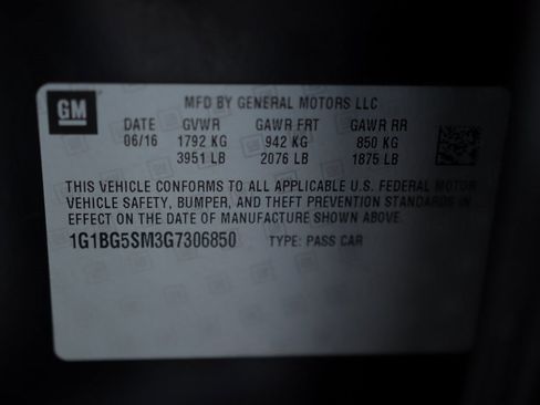 Used 2016 Chevrolet Cruze Premier w/ RS Package image 36