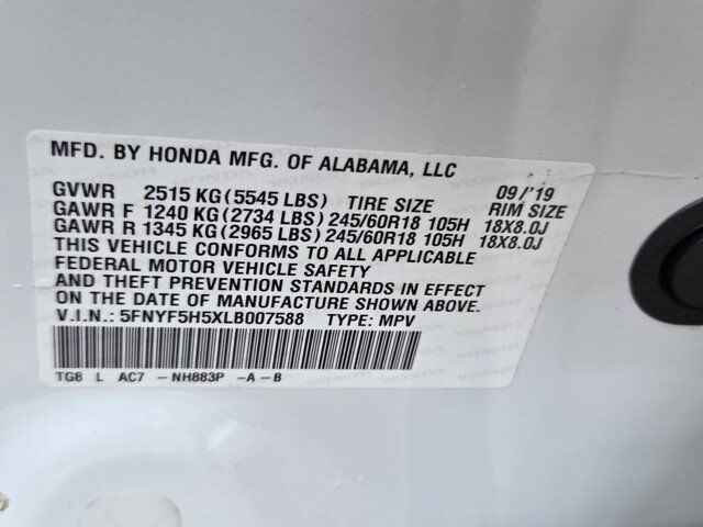 Used 2020 Honda Pilot EX-L image 20
