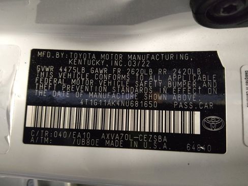 Used 2022 Toyota Camry SE image 33