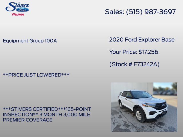 Used 2020 Ford Explorer 4WD image 8
