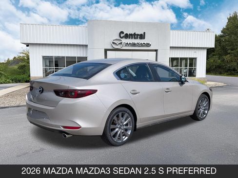New 2026 MAZDA MAZDA3 2.5 S Sedan w/ Preferred Pkg image 8