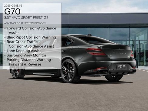 New 2025 Genesis G70 3.3T Advanced w/ Sport Prestige Package image 7
