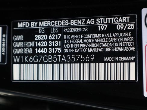 New 2026 Mercedes-Benz S 580 4MATIC Sedan image 51