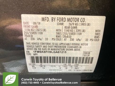 Used 2020 Ford Explorer Limited image 27