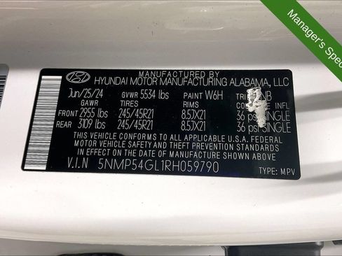 Used 2024 Hyundai Santa Fe Calligraphy FWD image 40