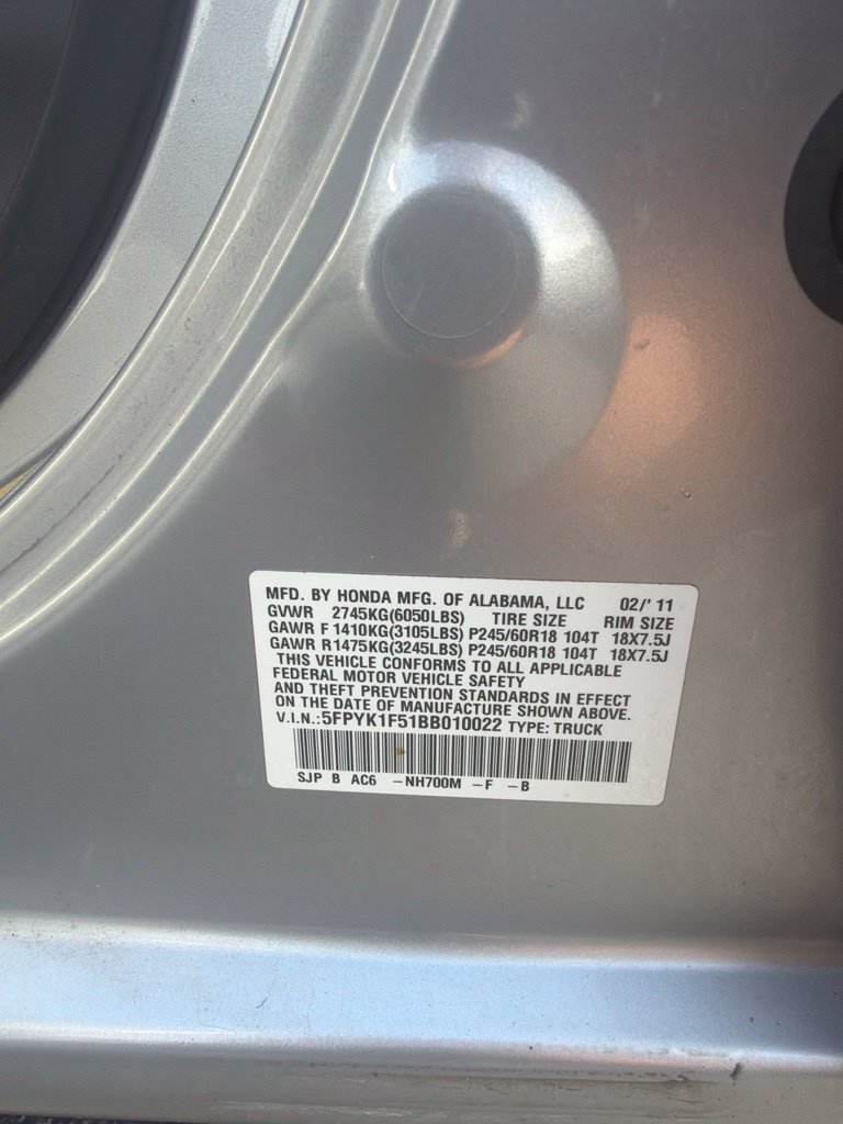 Used 2011 Honda Ridgeline RTL image 14