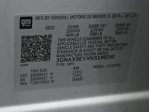Certified 2022 Chevrolet Equinox LS AWD/4WD image 61