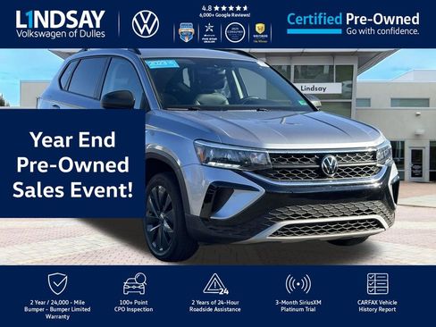 Certified 2023 Volkswagen Taos S image 1
