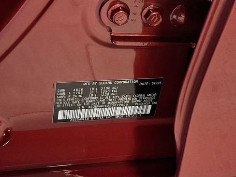 Certified 2025 Subaru Legacy Premium AWD/4WD image 25