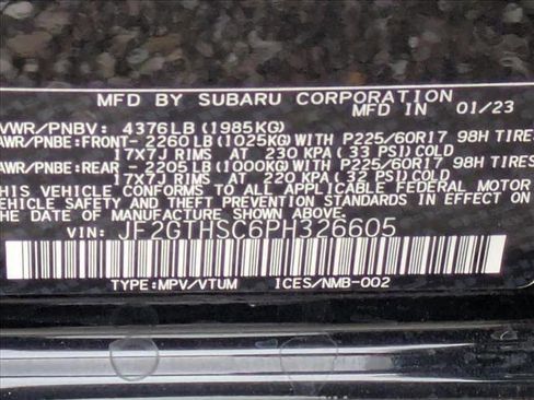 Used 2023 Subaru Crosstrek 2.5i Sport AWD/4WD image 22