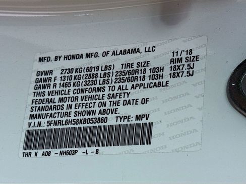 Used 2019 Honda Odyssey EX image 38