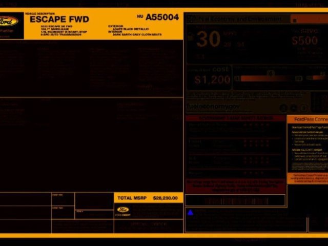 Used 2022 Ford Escape SE FWD image 34
