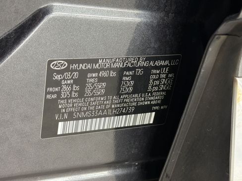 Used 2020 Hyundai Santa Fe SEL FWD image 26