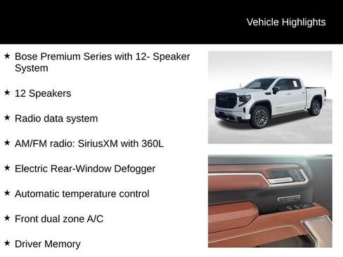 Certified 2026 GMC Sierra 1500 Denali Ultimate w/ LPO, Black Badging Package AWD/4WD image 15