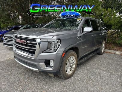 Used 2021 GMC Yukon XL SLT w/ Rear Media and Nav Package