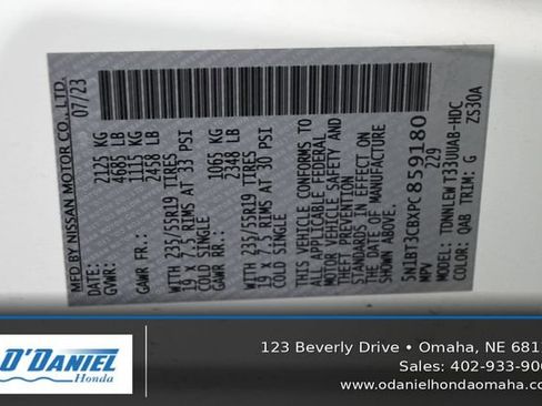 Used 2023 Nissan Rogue SL w/ SL Premium Package AWD/4WD image 47