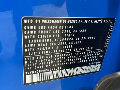 Used 2023 Volkswagen Taos SE w/ Panoramic Sunroof Package AWD/4WD image 34