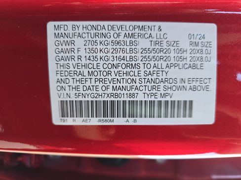 Used 2024 Honda Pilot Touring image 39