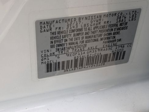 Used 2018 Nissan Sentra S image 32