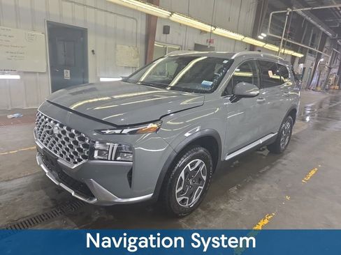 Used 2023 Hyundai Santa Fe Blue image 2