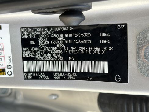 Certified 2022 Toyota 4Runner Limited image 38