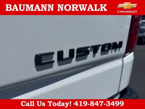 Used 2025 Chevrolet Silverado 1500 Custom Trail Boss w/ Turbomax Blackout Package AWD/4WD image 54