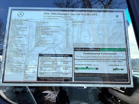 New 2026 Mercedes-Benz Sprinter 2500 image 18