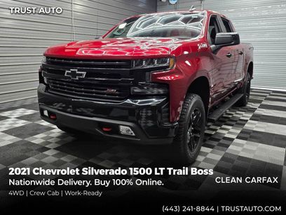 Used 2021 Chevrolet Silverado 1500 LT Trail Boss w/ Bed Protection Package