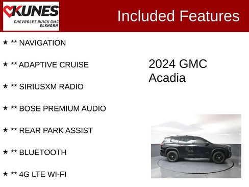 Used 2024 GMC Acadia AT4 AWD/4WD image 3