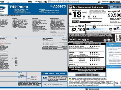 Used 2019 Ford Explorer XLT w/ Equipment Group 202A image 10